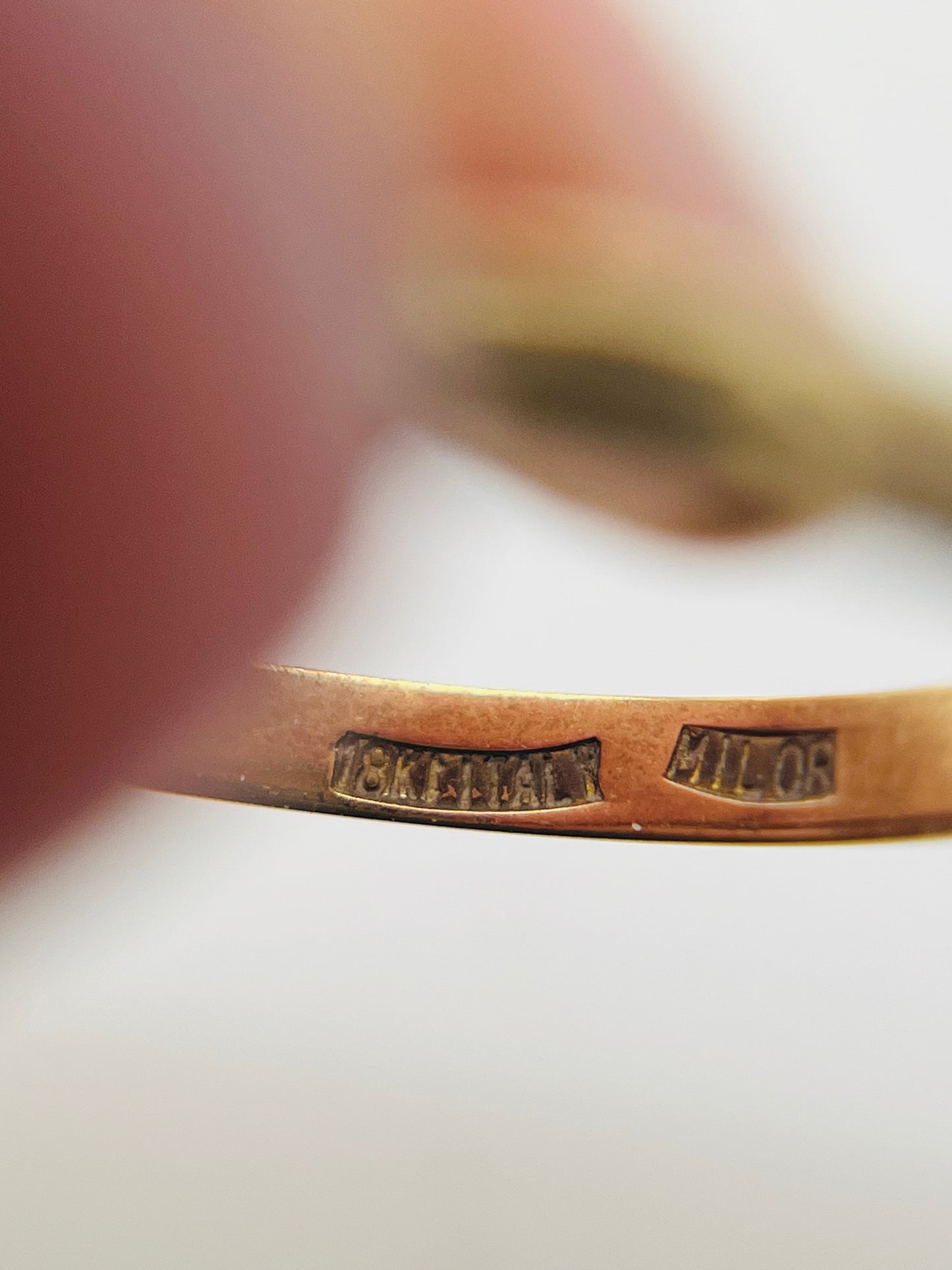 Antique 18K Wedding Band