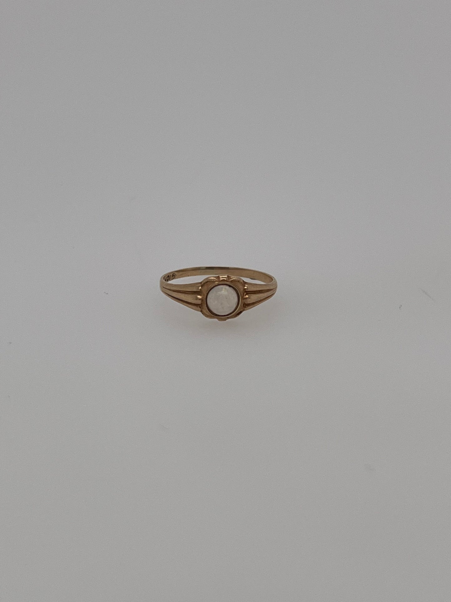 Antique Victorian 10k Baby Opal Ring