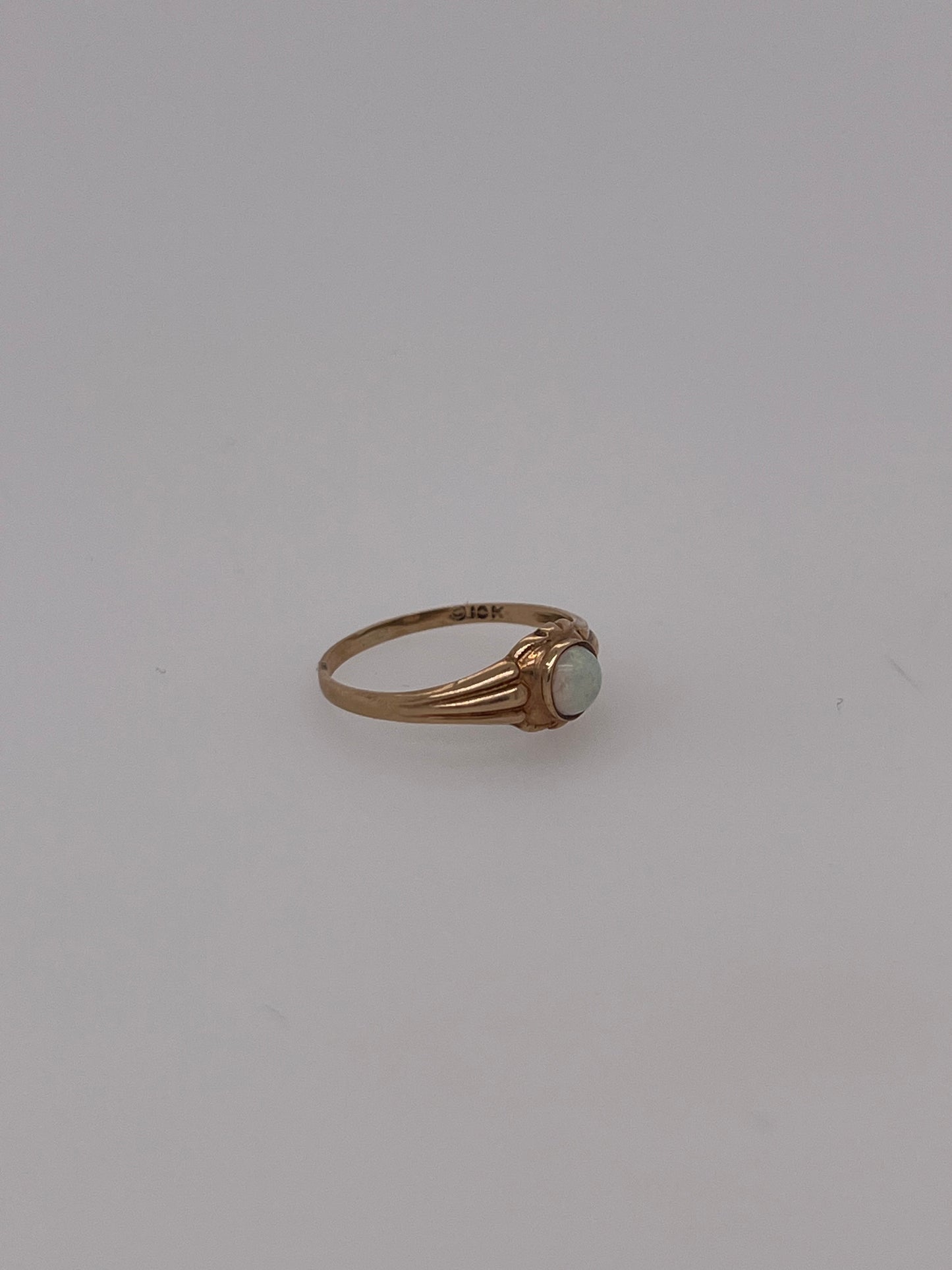 Antique Victorian 10k Baby Opal Ring