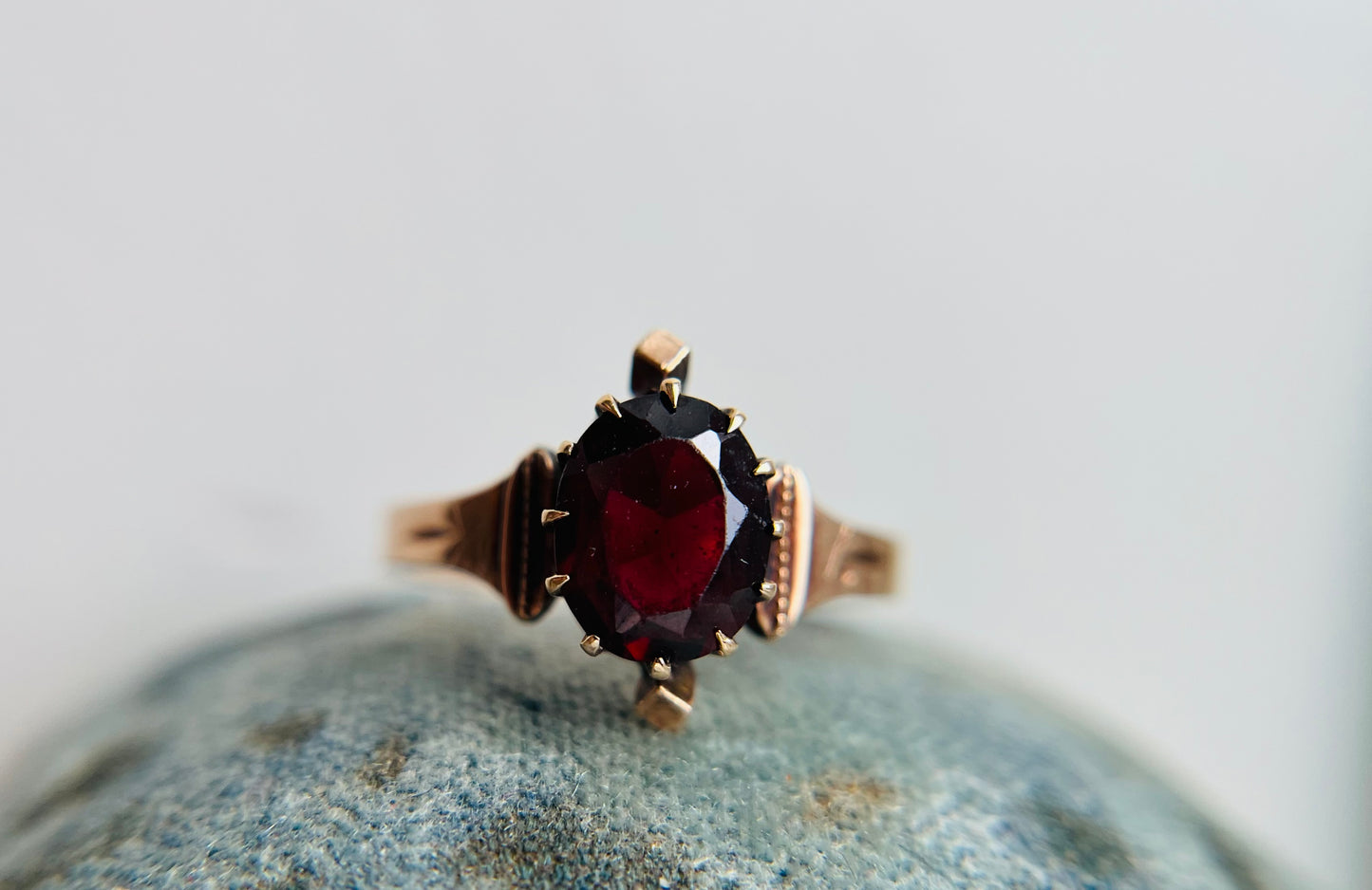 Antique Garnet Ring