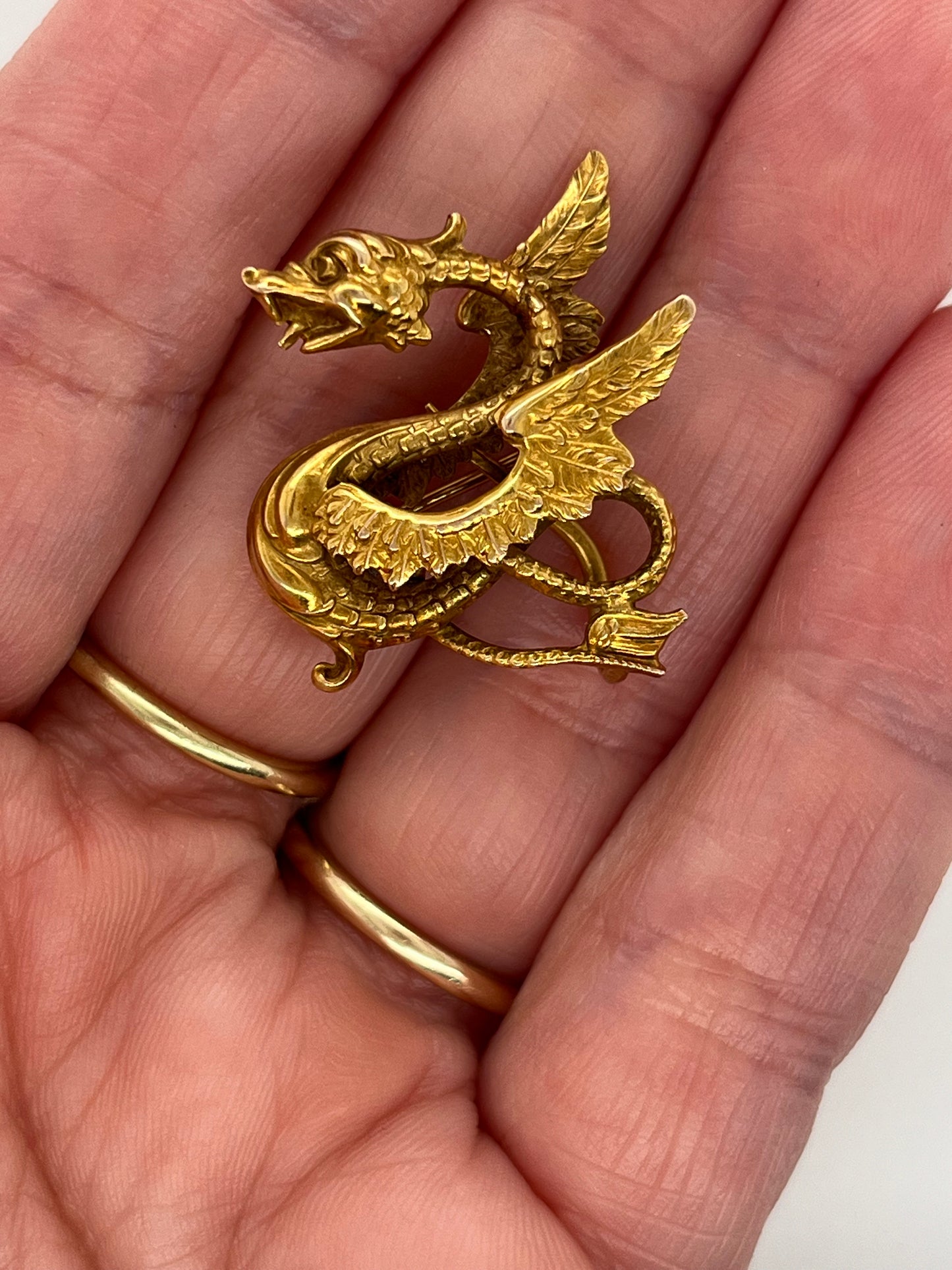 Mythical Dragon Pin