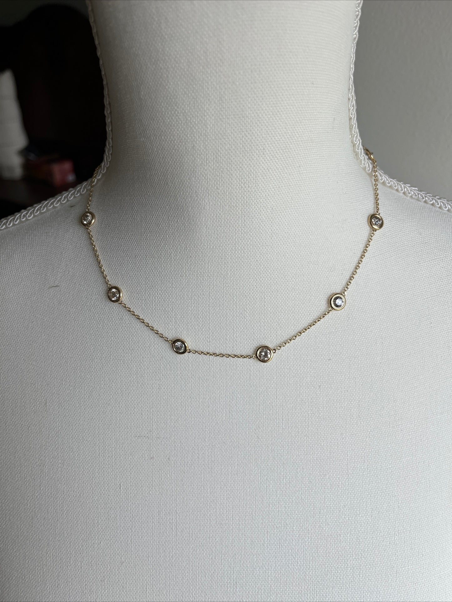 3.65ct 14k YG Diamonds by the Yard