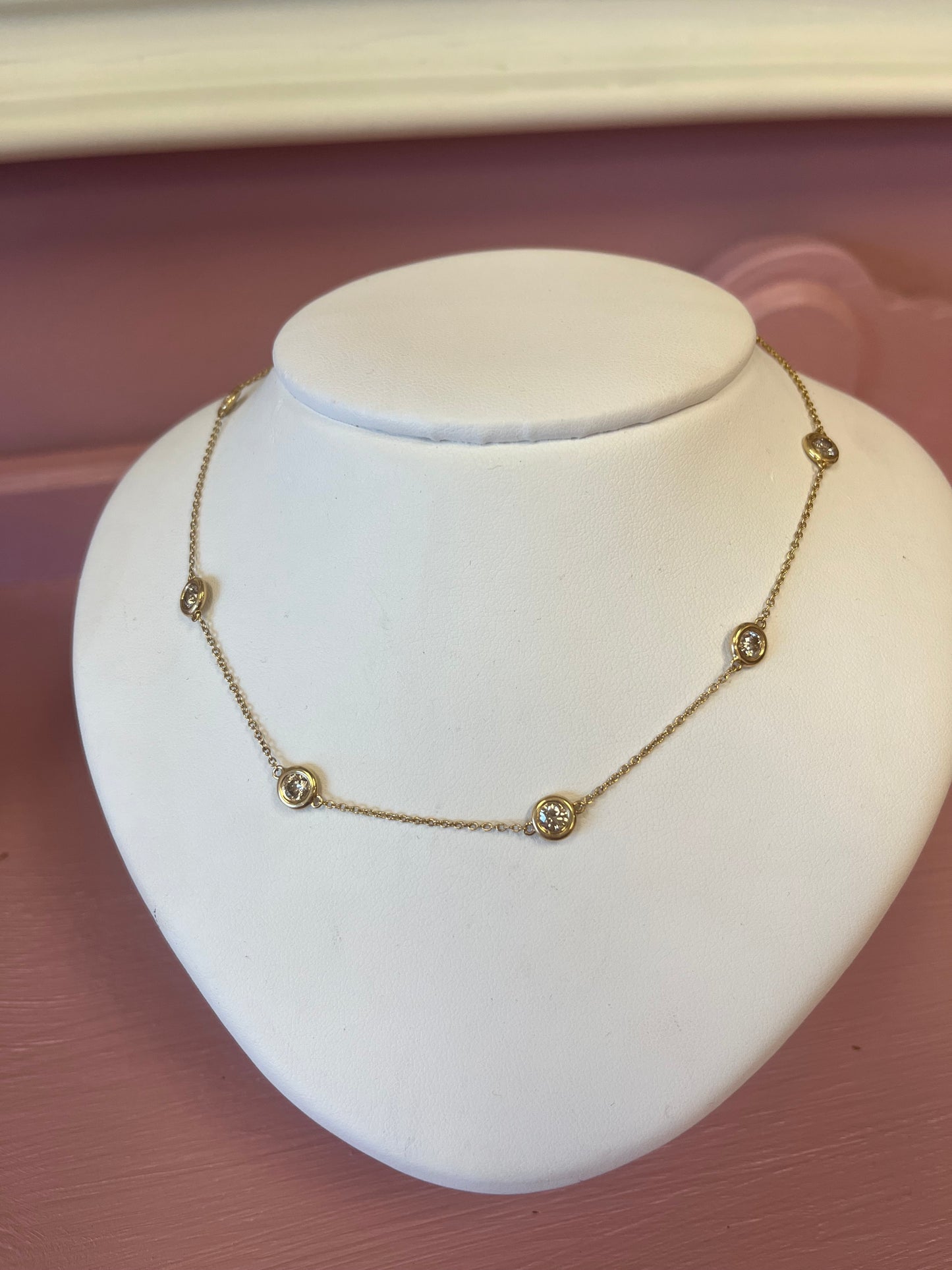Stunning 14k Yellow Gold 2.20 Ctw Natural Diamonds By The Yard