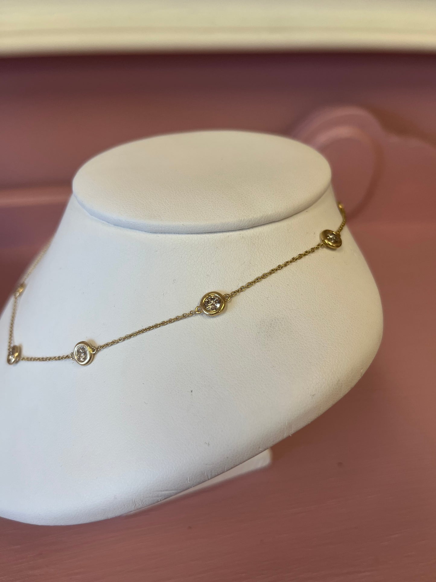 Stunning 14k Yellow Gold 2.20 Ctw Natural Diamonds By The Yard