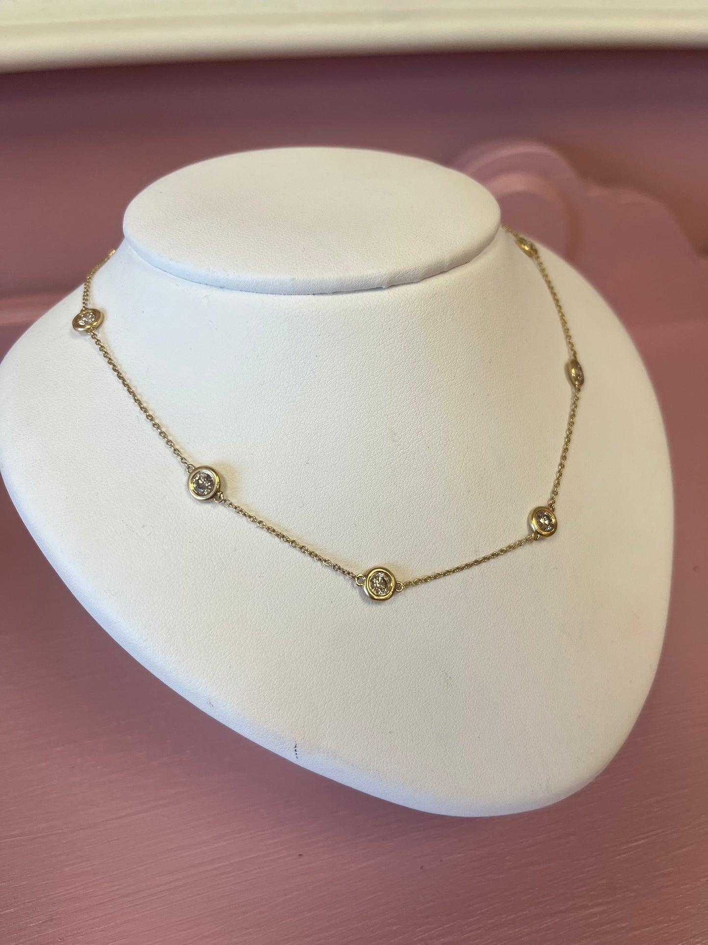 Stunning 14k Yellow Gold 2.20 Ctw Natural Diamonds By The Yard