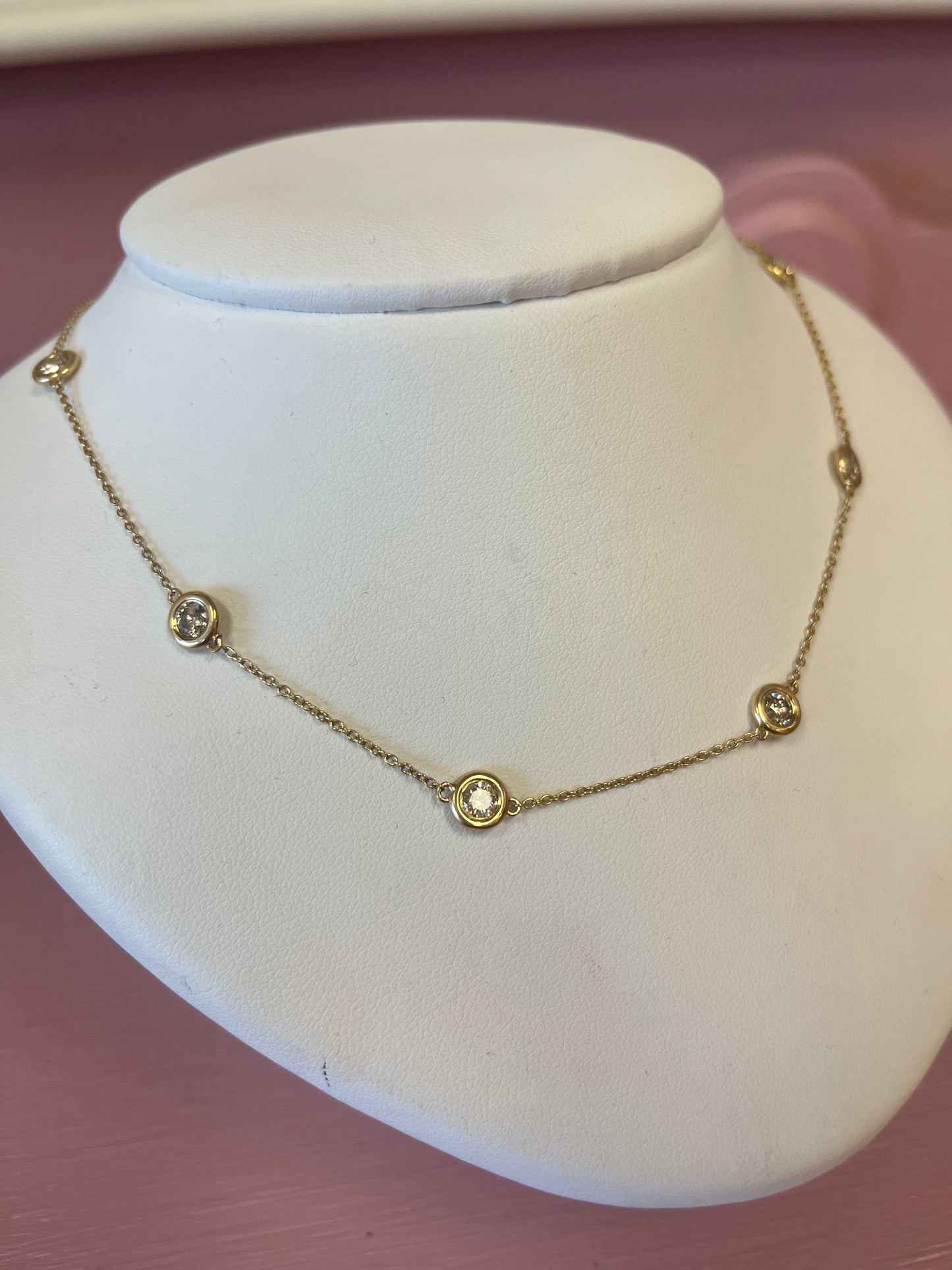 Stunning 14k Yellow Gold 2.20 Ctw Natural Diamonds By The Yard