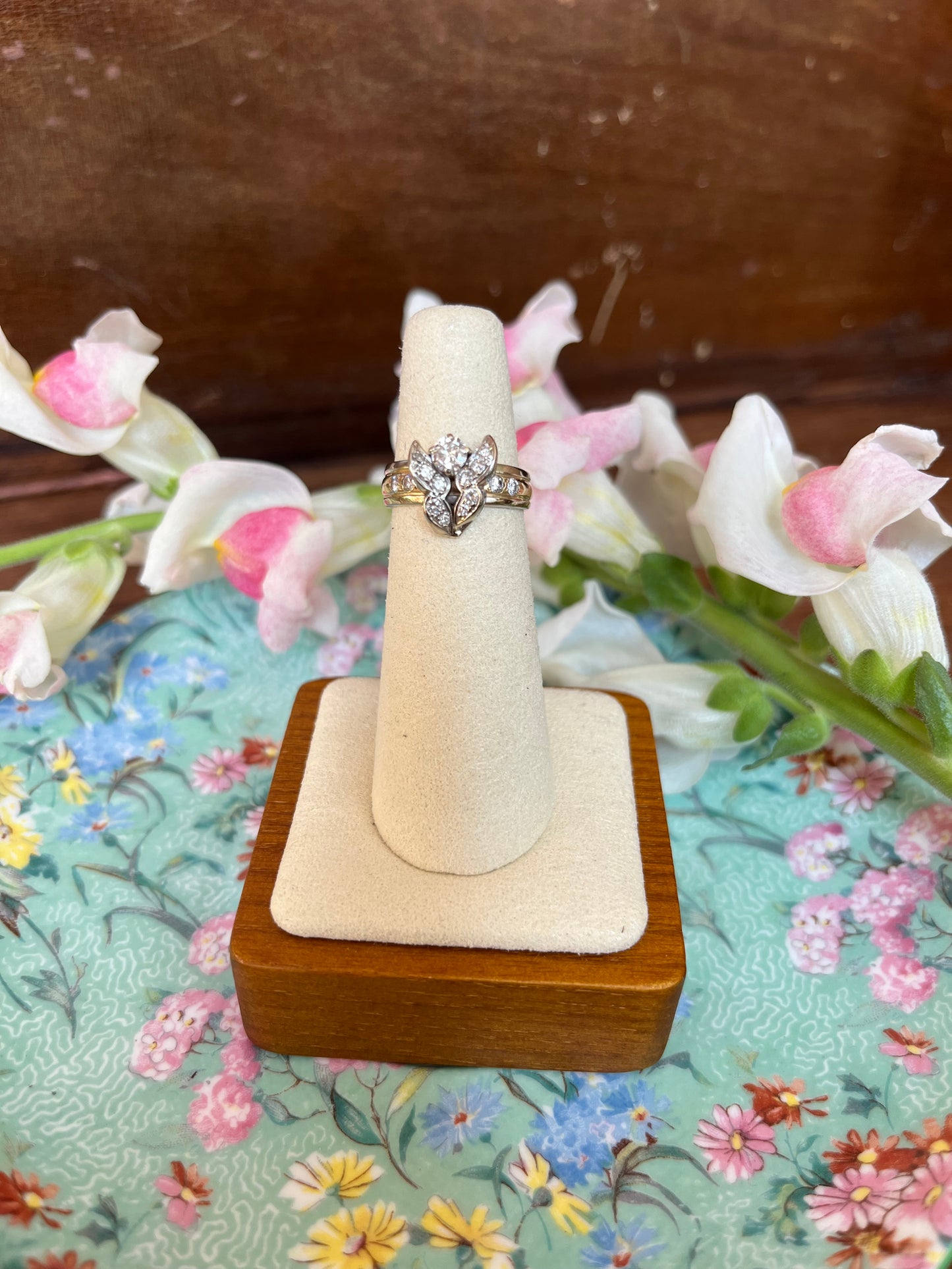 Diamond Angel Ring