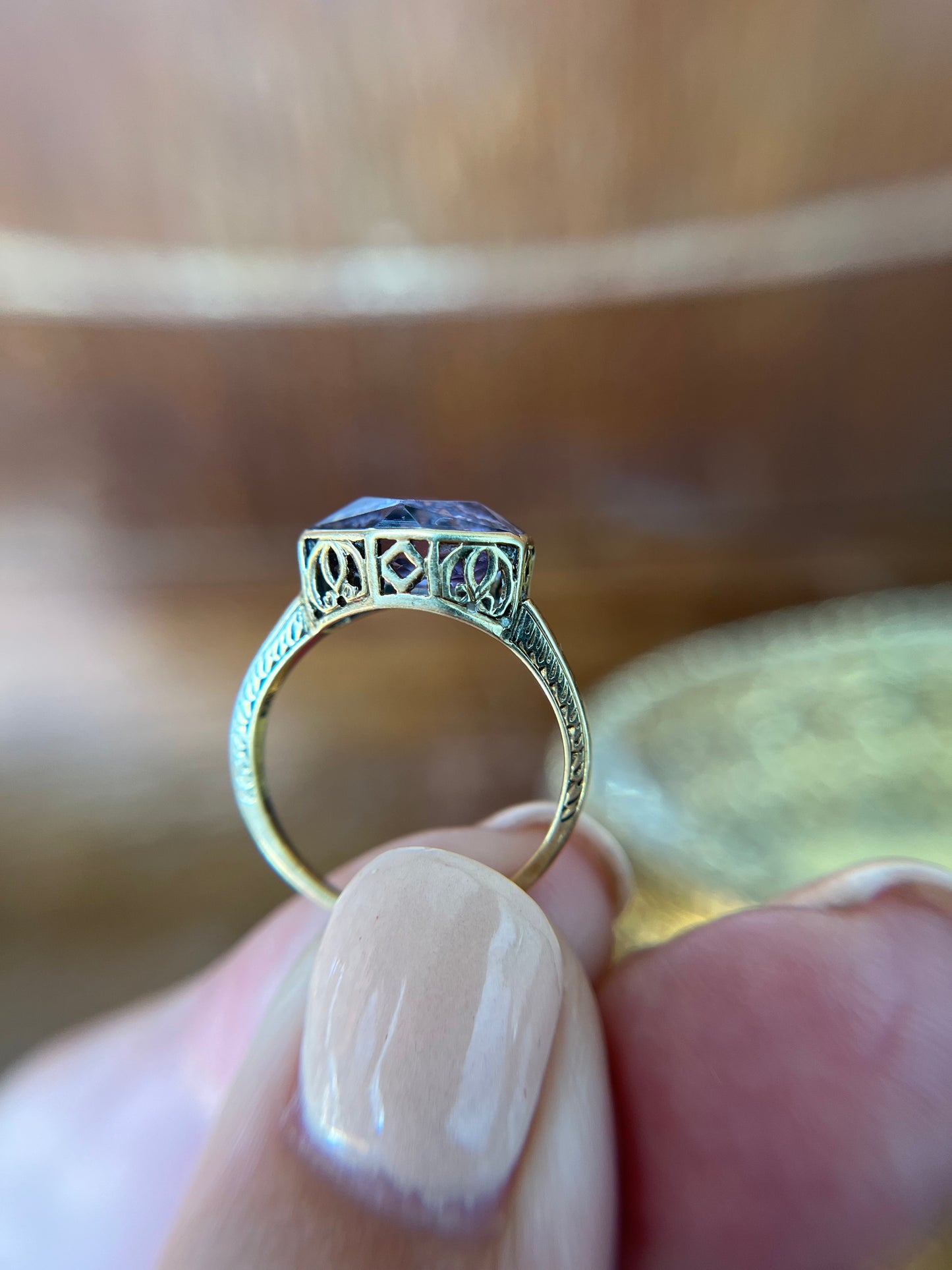 Victorian East West Amethyst