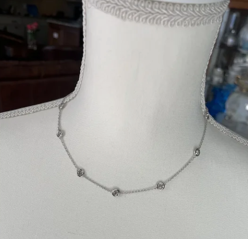 Gorgeous 3.55ct White Gold Diamonds by the Yard