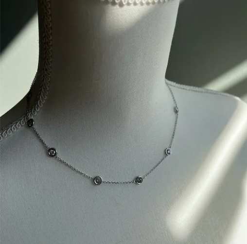Gorgeous 3.55ct White Gold Diamonds by the Yard