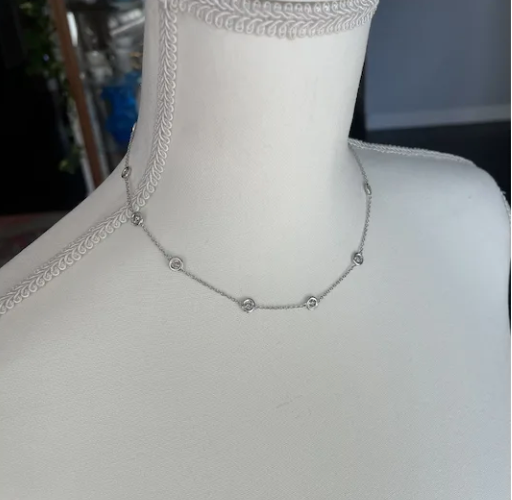 Gorgeous 3.55ct White Gold Diamonds by the Yard