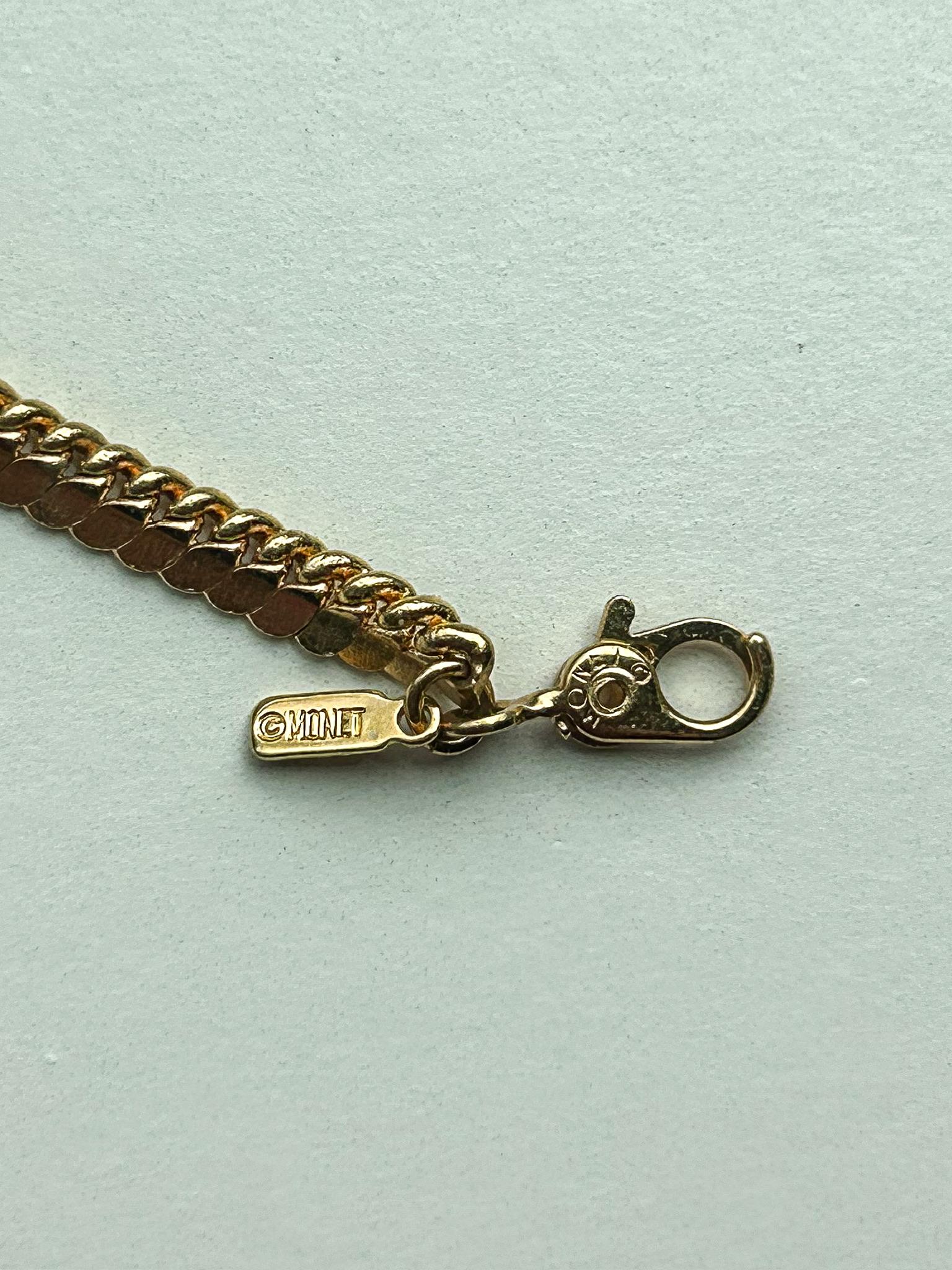 Vintage Monet Gold Tone Bracelet