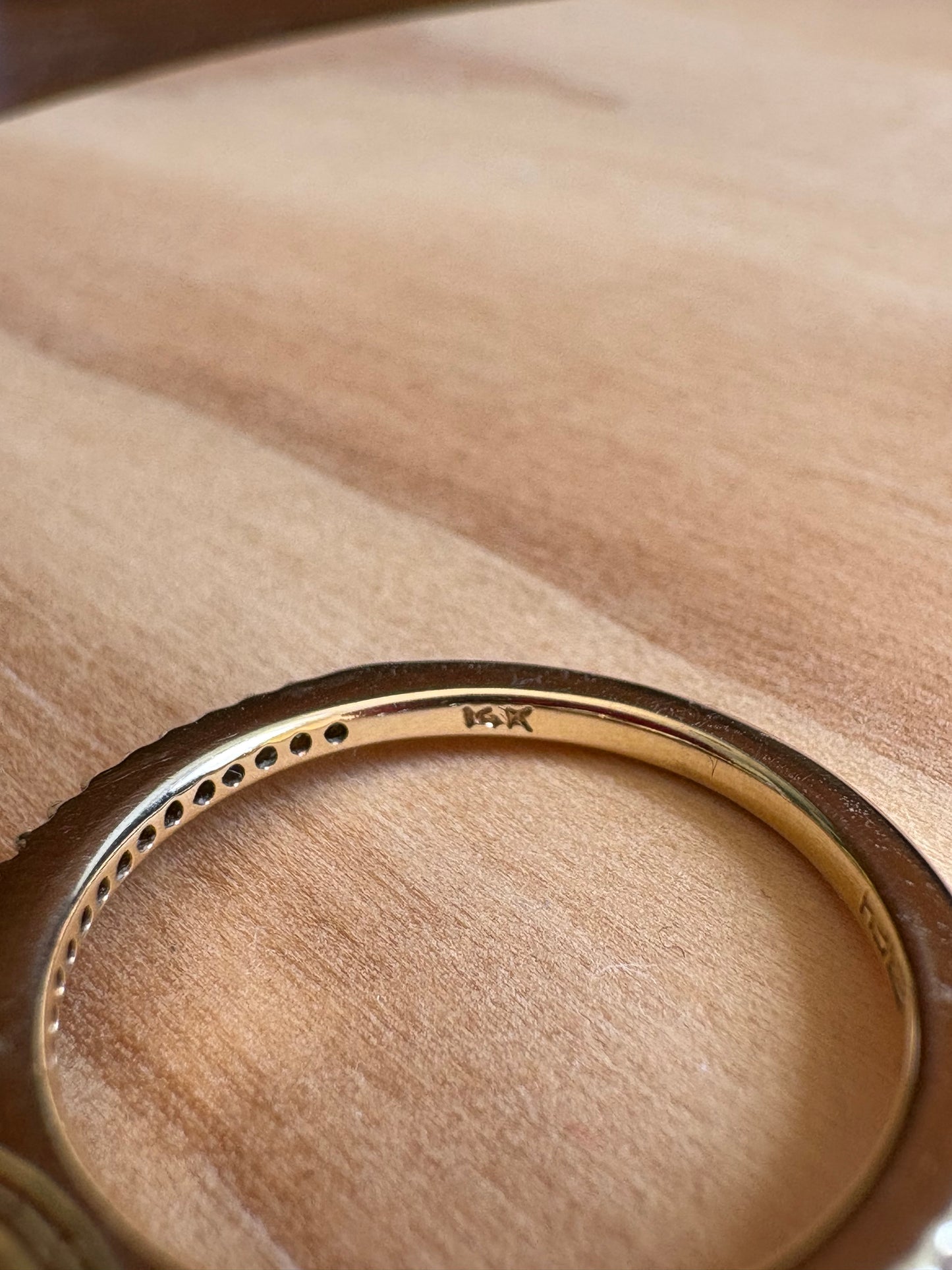 Classic Citrine and Diamond Halo Ring