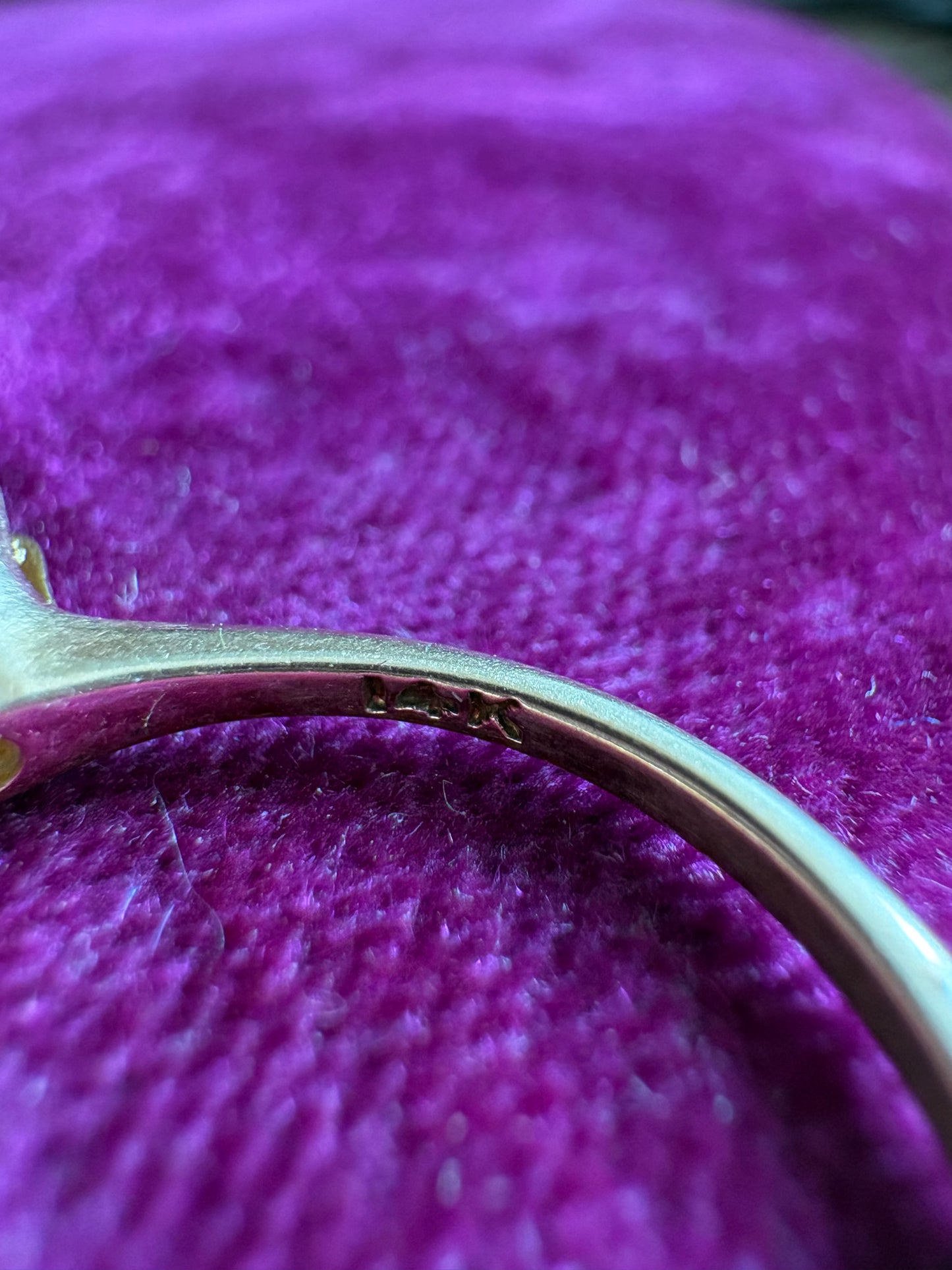 Natural Diamond 14K Yellow Gold Ring with Sizer