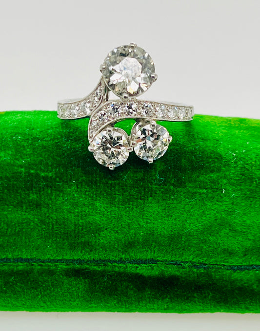 Edwardian Old European Cut Diamond Ring - Reserved