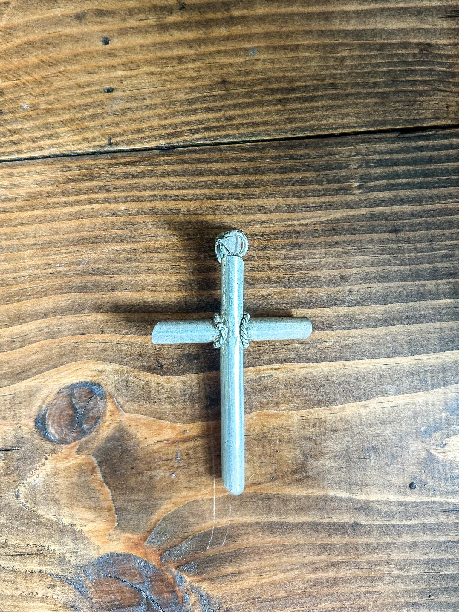 Vintage Large Sterling Silver Cross